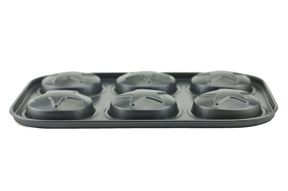 Excelity Nonstick Bakeware 6-Cup Muffin Pans N4