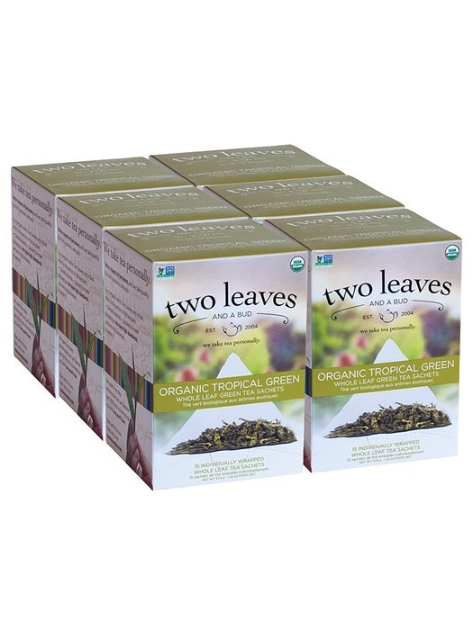 Organic Tropical Green Tea, 15 Count (Pack of 6) N3