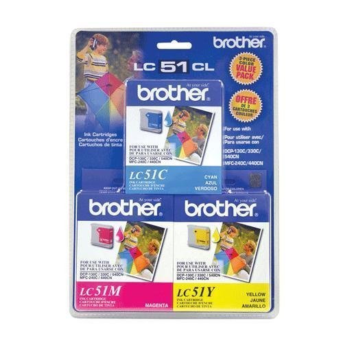 BROTHER LC513PKS / Brother LC513PKS - Yellow, cyan, magenta - original - ink cartridge - for...