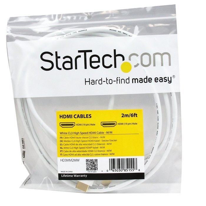 StarTech.com 50 ft Active CL2 In-wall High Speed HDMI Cable - Ultra HD 4k x 2k HDMI Cable - HDMI to HDMI M/M-... N8