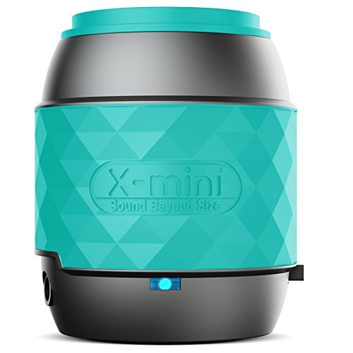 X-mini WE micro portable NFC Bluetooth capsule speaker, Turquoise, XAM17 N33
