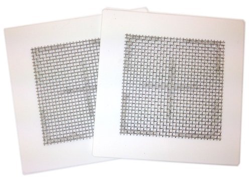 1 X Two (2) Ceramic Ozone Plates for EcoQuest Fresh Air and others 4.5"x4.5" by EcoQuestParts.com