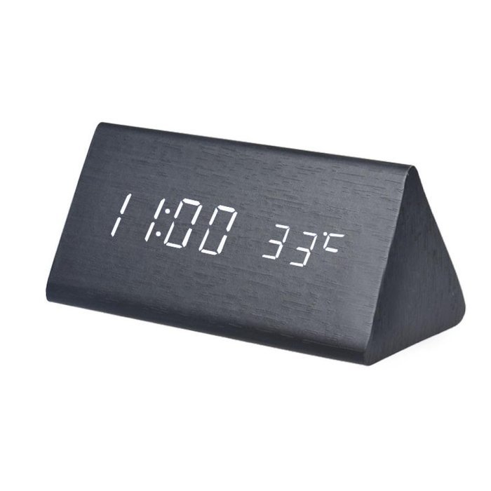 DZT1968&reg; Sounds Control LED Electronic Desktop Digital Alarm Clock With Temperature N2