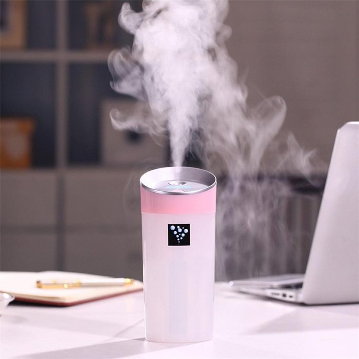 Elaco Car Family expenses Anion Humidifier Air Purifier Freshener With USB Interface (White) N8