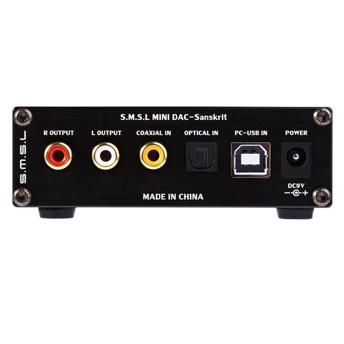 GBtiger Analog Audio Decoder, SMSL-Sanskrit-6th Anniversary Edition DAC Coaxial Optical Port Decoder with USB... N8