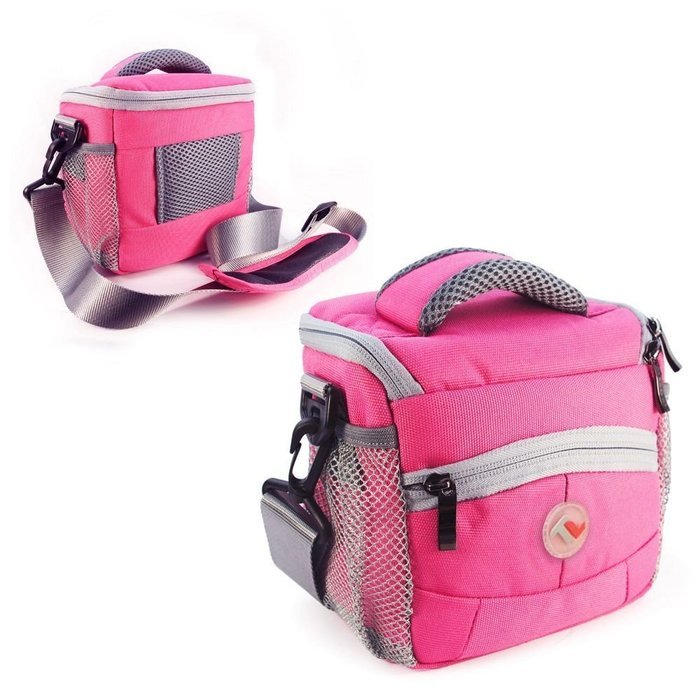 Tuff-Luv Small Shoulder Bag camera case cover for Digital Camera / Compact SLR - Pink