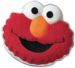 WMU - Novelty Cake Pan-Elmo 13.5"X10.5"X2"
