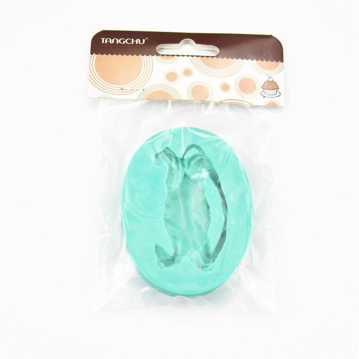 TANGCHU Silicone Soap Craft Molds Crab Shape Fondant Cake Decorating Baking Tool Green