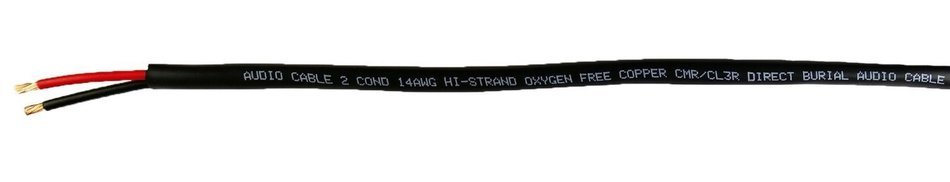 RiteAV - 14 AWG 100-Feet Direct Burial Speaker and Lighting Wire (2 Channel , Pure Oxygen Free Copper, High Strand... N2
