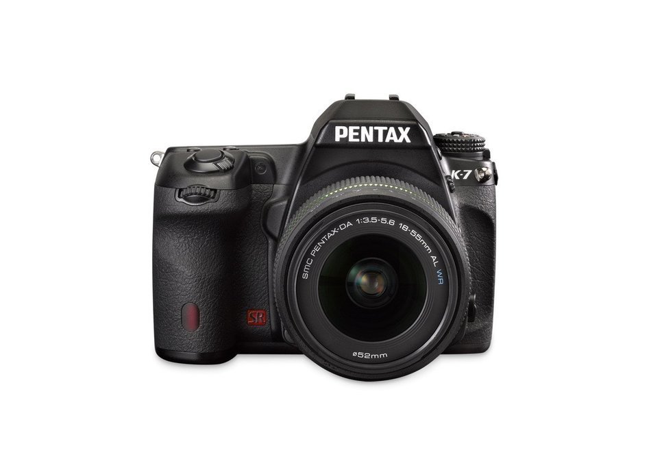 Pentax K-7 14.6 MP Digital SLR with Shake Reduction and 720p HD Video with DA 18-55mm f/3.5-5.6 AL Weather Resistant...