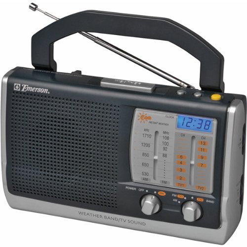 Am/fm/tv Portable Radio with Instant Weather (Discontinued by Manufacturer)