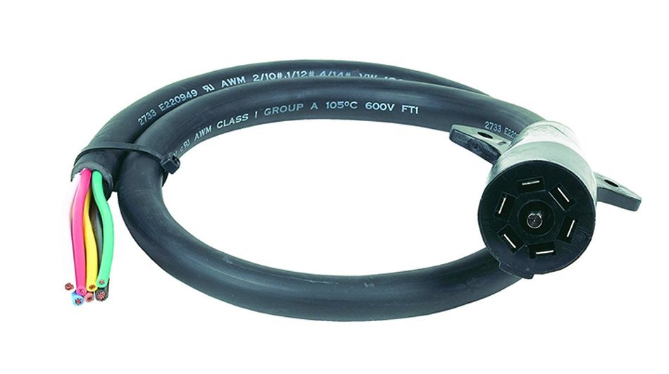 Hopkins 20146 8' 7 RV Blade Molded Trailer Cable N4
