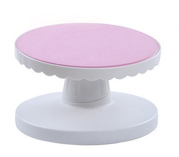 Cake Decorating Turntable Rotating Revolving Kitchen Display Inclinable Stand 24cm