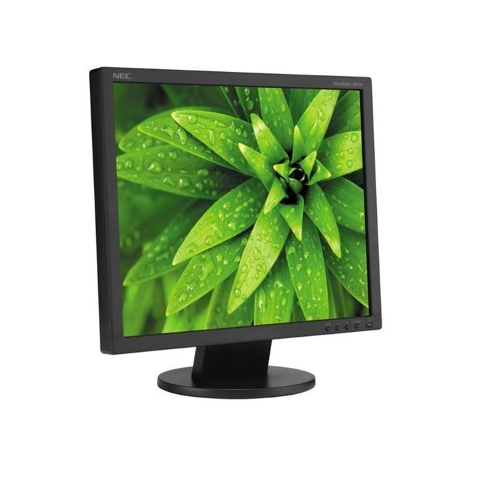 19 NEC Display AccuSync AS192 1280x1024 LED LCD Black Monitor AS192-BK