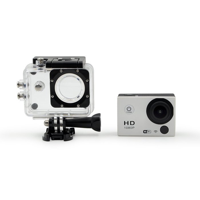 Besteye 2.0" Full HD 12MP Sports Action Camera WIFI 1080P with 170&deg;A+ Wide Angle 30M Waterproof IR Remote White... N18