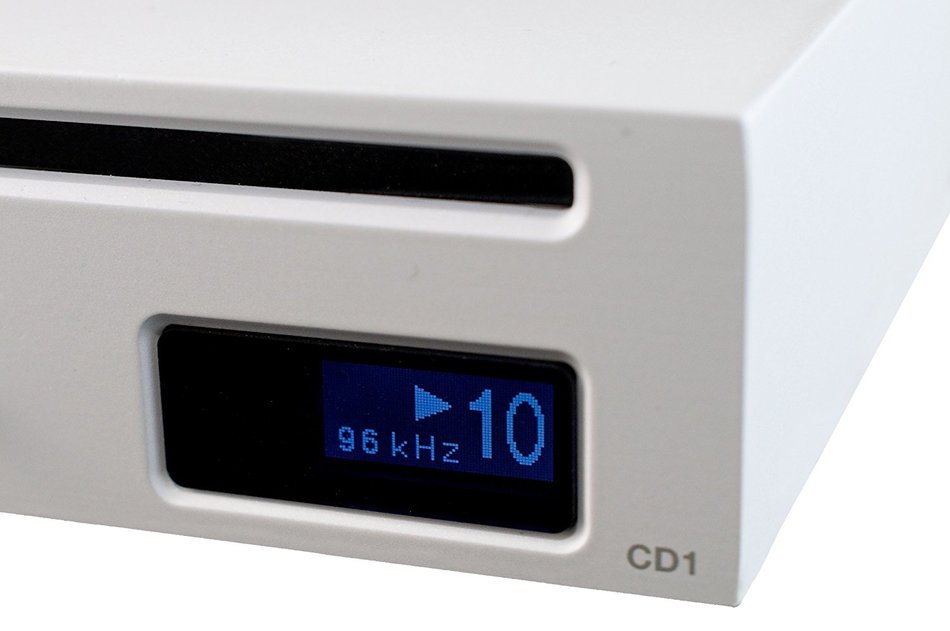 Olasonic nanocompo NANO-CD1 CD Transport, Platinum White N4 free 