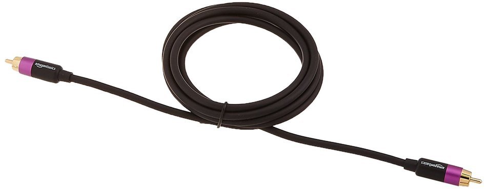 AmazonBasics Subwoofer Cable - 50 Feet N18