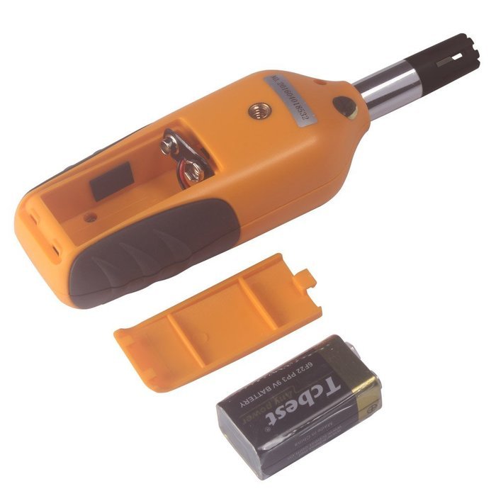 E_Global LCD Digital Psychrometer Mini Temperature and Humidity Meter N4