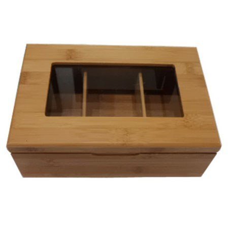 Bamboo Tea Box with Window