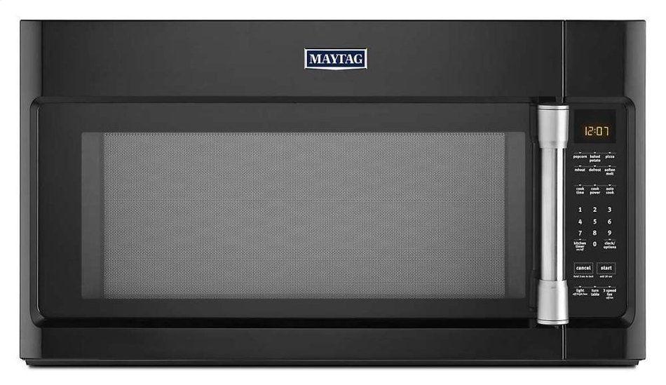 2.0 Cu. Ft. 1000W Over-the-Range Microwave with Sensor Cooking Finish: Black N3