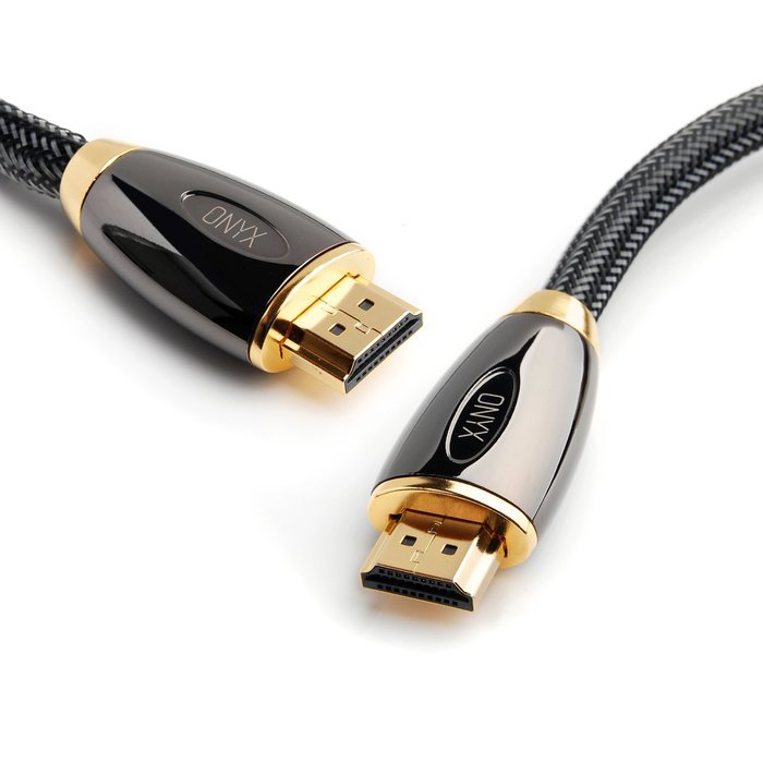 Onyx High-Speed HDMI Cable (25 Feet) - Supports Ethernet, 3D, 4K Ultra HD and Audio Return, MAX Series [HDMI 2.0a... N7