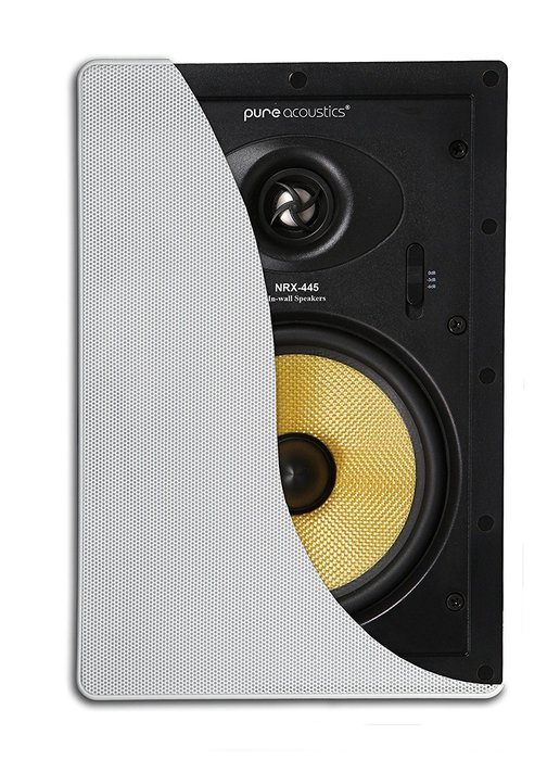 Pure Acoustics NRX445 2-Way In-Wall Speakers (Pair, White) N3