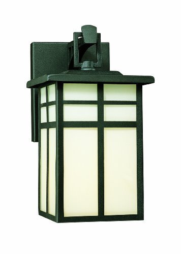 Thomas Lighting SL91047 Mission Collection 1 Light Outdoor Wall Sconce, Matte Black by Thomas Lighting