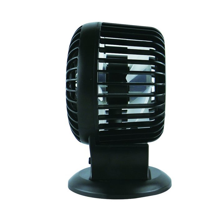 Extsud&reg; Rechargeable USB Desk Fan Powerful Airflow Personal Mini Fan, Small Table Fan with Pedestal, 2 Level Speed... N7
