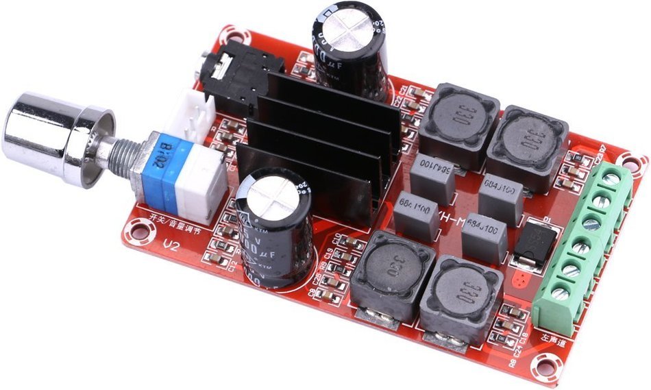 Yeeco TPA3116 50W+50W Digital High Power Amplifier Board Audio Stereo Amplifier Amplify Module DC 9-25V Dual Channel...