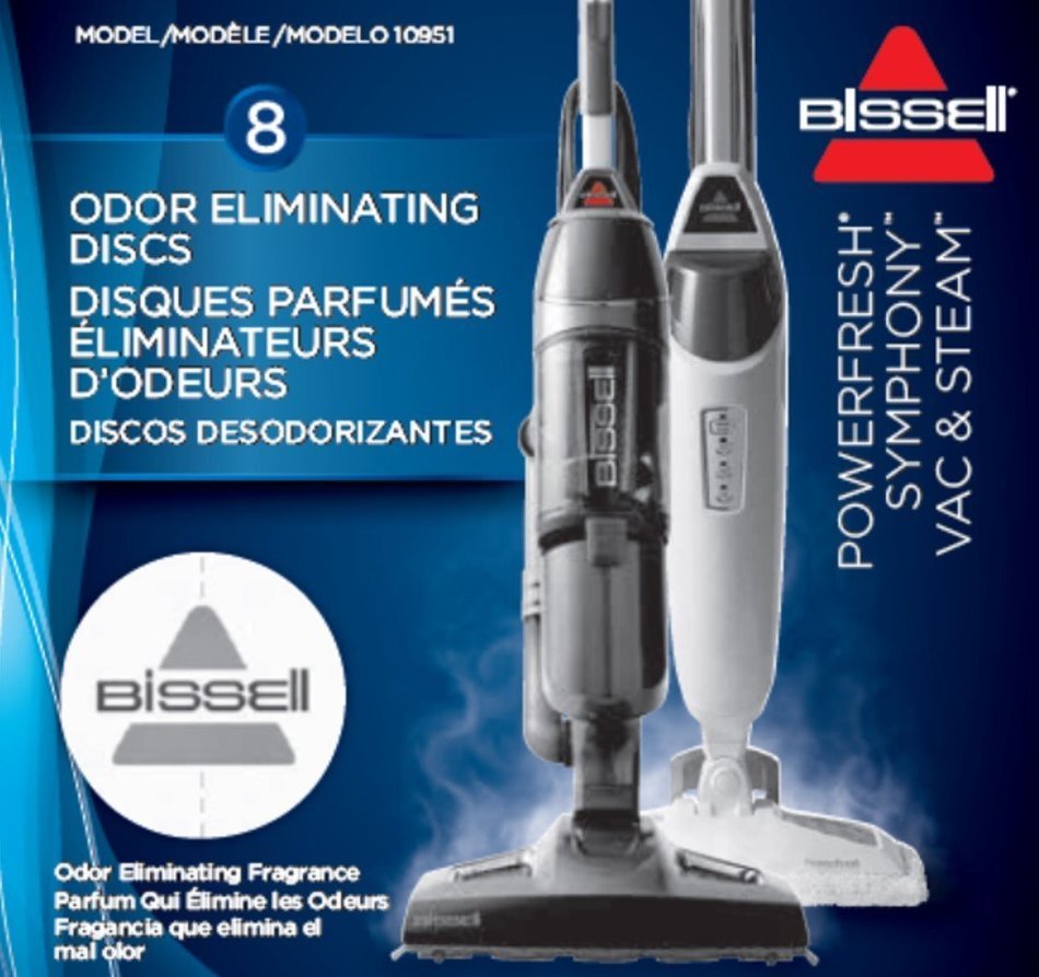Bissell 10951 Odor Eliminating Scent Discs N2