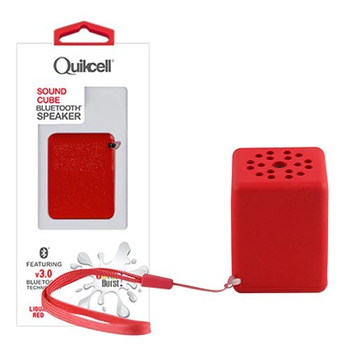 Quikcell Bluetooth Wireless Speaker for Apple & Android - Retail Packaging - Black N8