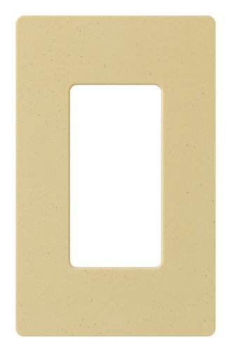 Lutron SC-1-GS Claro Single-gang Wallplate Goldstone by Lutron