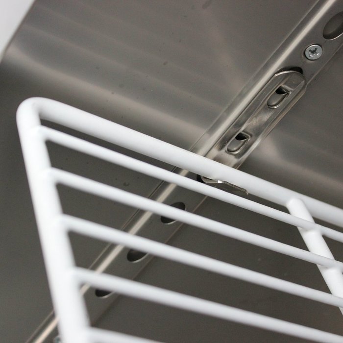 1.5m 8.8 cf. 2-Door Stainless Steel Under-Counter Worktop Commercial Cabinet Kitchen Bench Top Refrigerator Freezing...