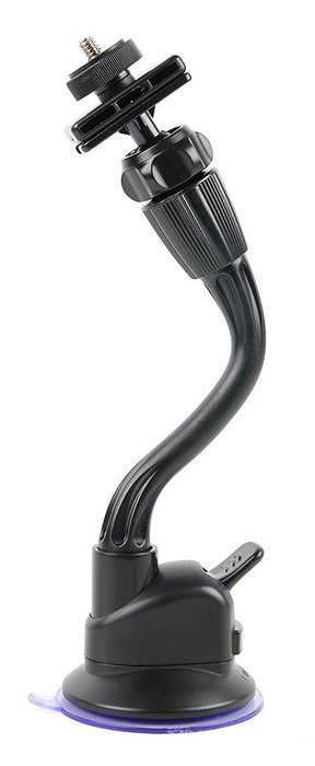 DURAGADGET Non-Shake Bendy Arm Suction Mount For Midland XTC-260VP3, Intova Sport Pro HD Video Camera, HDPRO 1... N6