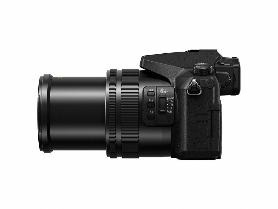 Panasonic LUMIX DMC-FZ2500 Digital Camera, 21.1 Megapixel, 1" Sensor, 4K Video, 3" LCD (Black) N5