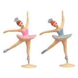 Ballerina Ballet Cupcake Toppers Cake Decoations - Set of 24