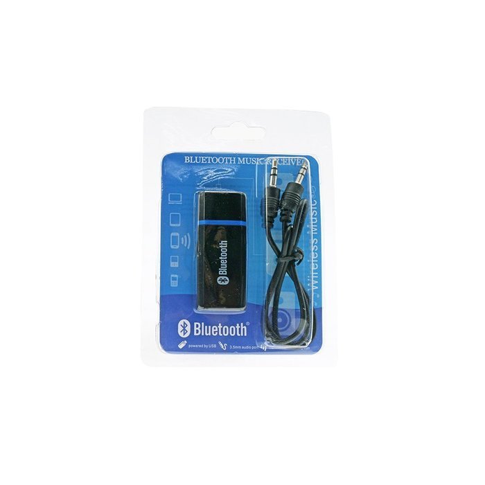 BOLS Bluetooth 3.5mm Stereo Audio Music Receiver & Adapter for Home Stereo , Portable Speakers , Headphones ,... N4