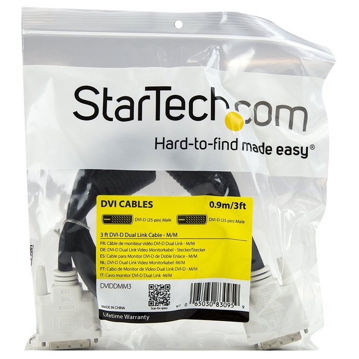 StarTech DVIDDMM10 10-Feet DVI-D Dual Link Cable - M/M N17