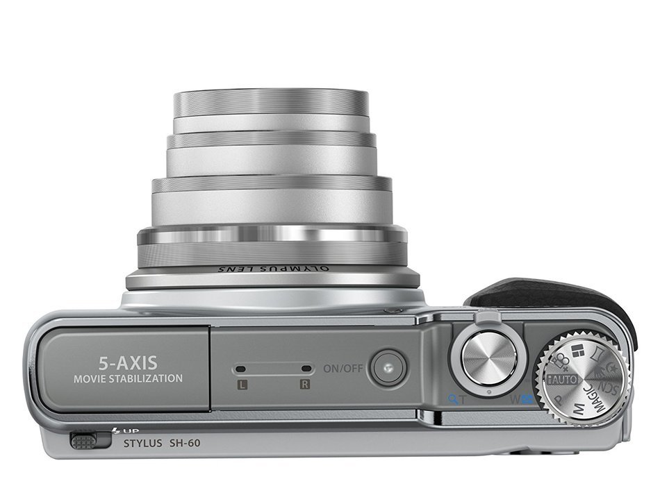 Olympus Stylus SH-60 - Silver - International Version (No Warranty) N7