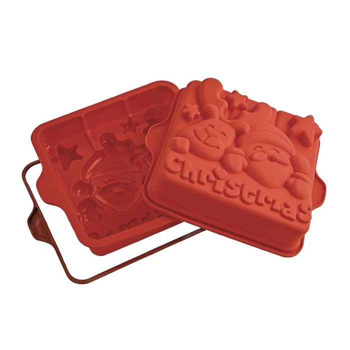 Silikomart SFT204 Silicone Let's Celebrate Bakeware Collection Cake Pan, Bear N2