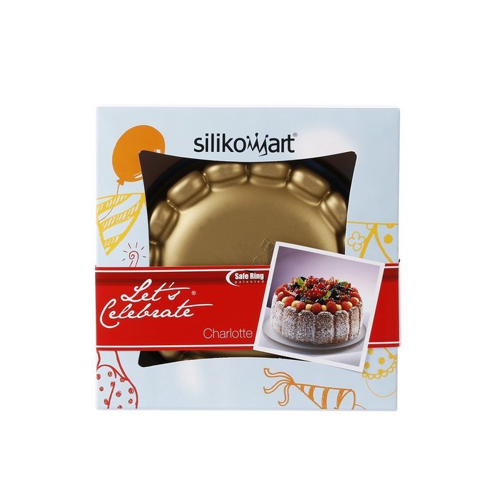 Silikomart SFT204 Silicone Let's Celebrate Bakeware Collection Cake Pan, Bear N3