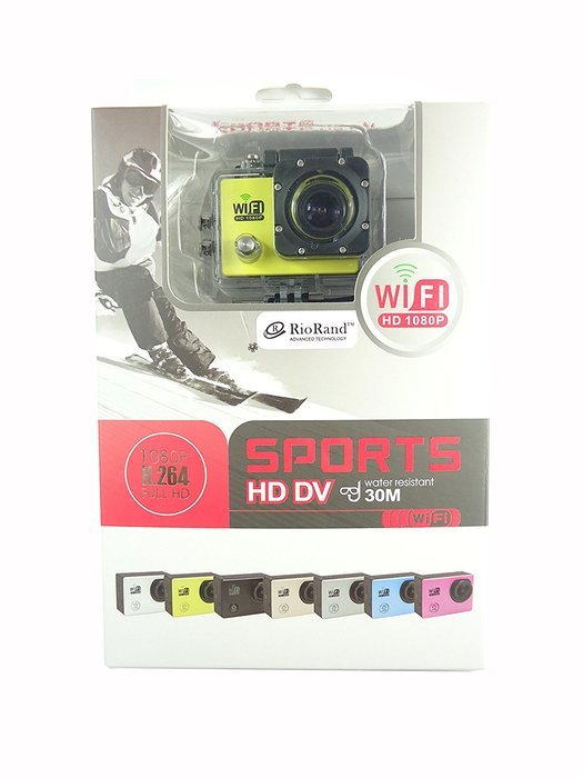 RioRand&reg; Shockproof Protective Case Bag for GoPro, GoPro HD, GoPro Hero3+, HERO4, RioRand RS4000,RS6000 (Black) N67