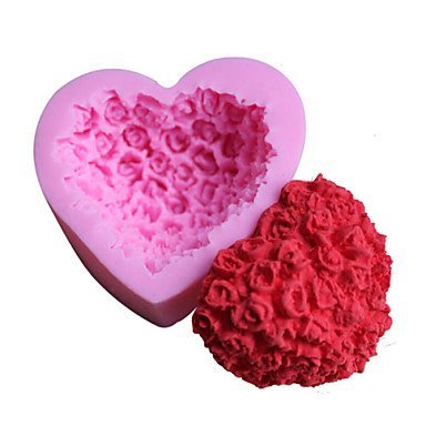 Sher Love Rose Fondant Silicone Mold Chocolate Mold N2