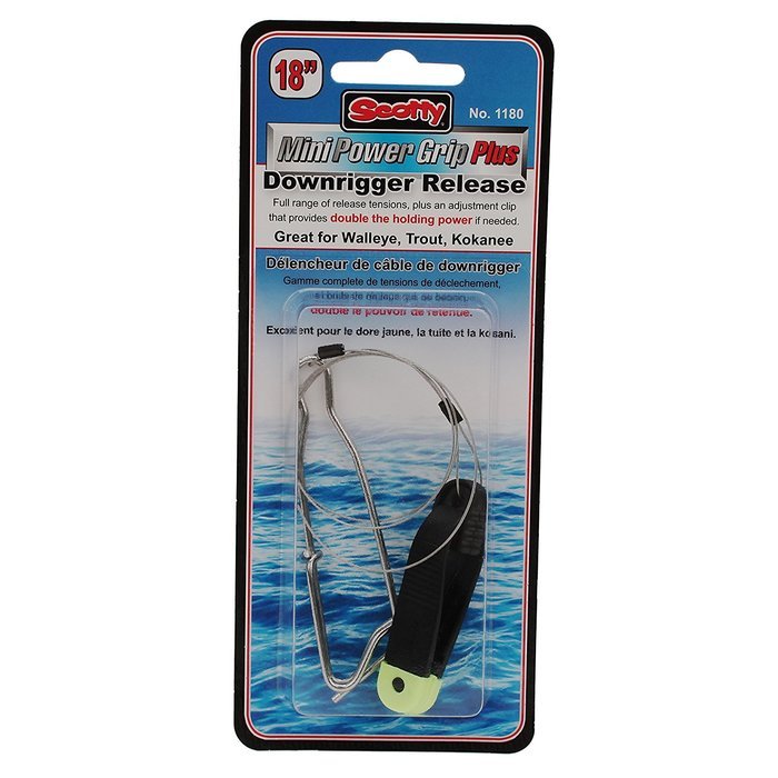 Scotty Mini Power Grip Plus Release 18-Inch Leader with Cable Snap