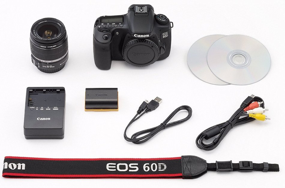 Canon EOS 60D 18 MP CMOS Digital SLR Camera with EF-S 18-200mm f/3.5-5.6 IS Lens (discontinued by manufacturer) N48