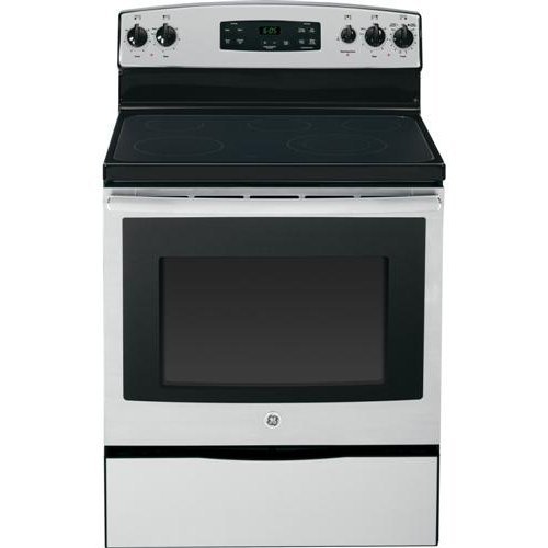 GE JBS65RFSS 5.3 Cu. Ft. Stainless Steel Electric Smoothtop Range
