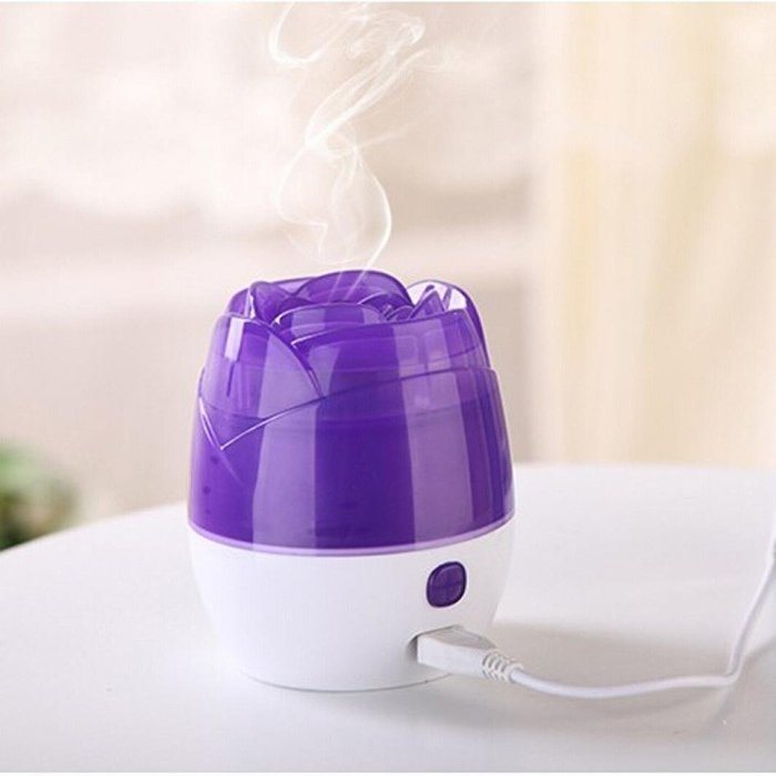 Alonea Mini Usb Car Humidifier Ultrasonic Humidifier Rose Le Bao Mini Lights (B) N2