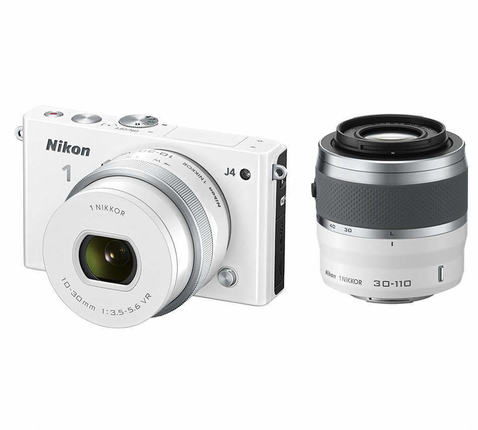 Nikon1 J4 Black Lens Kit - International Version N24