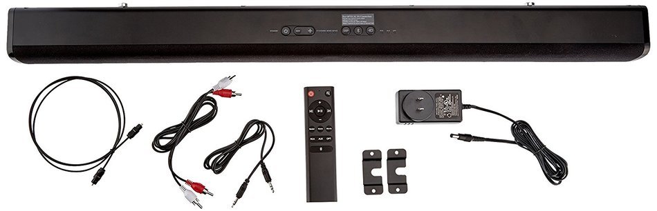 AmazonBasics 2.0 Channel Bluetooth Sound Bar N2