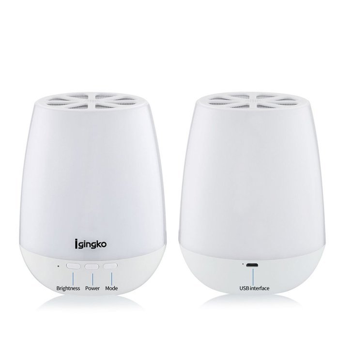 Igingko Bluetooth Speaker with LED Smart Table Lamp for Home Party Wedding(Hands-free Bluetooth Speakerphone,Music... N5